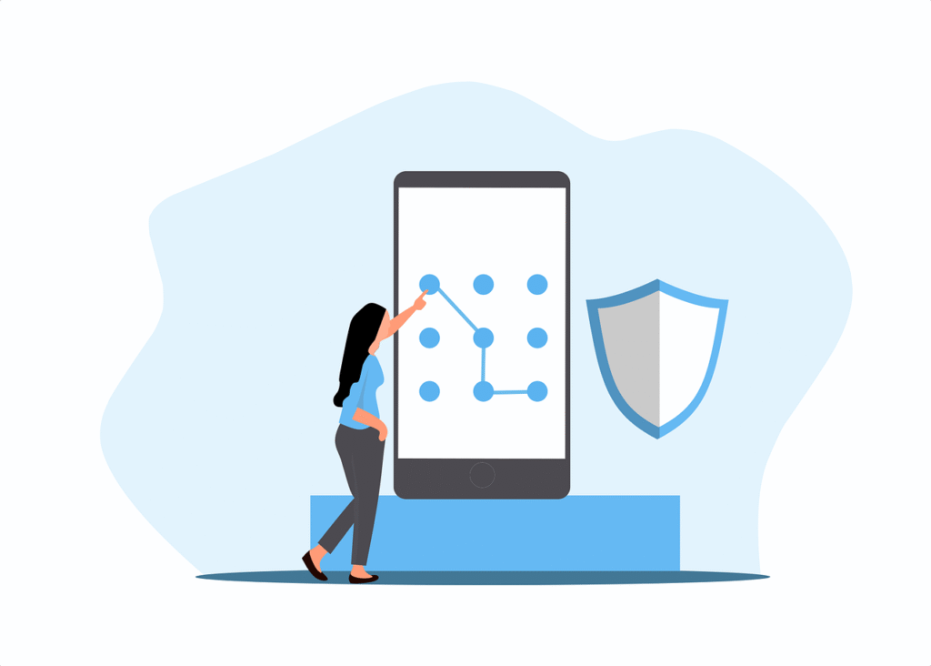 Complete Guide to Strong Passwords and Authentication 4 Free security pattern lock vector